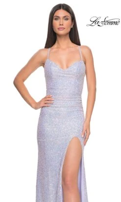 La Femme 32331 Formal Prom Dress 21 La Femme 32331 Formal Prom Dress -SIMPLY DRESS SALE 32331 Lavender F2