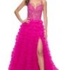 La Femme 32334 Formal Prom Dress 2 La Femme 32334 Formal Prom Dress -SIMPLY DRESS SALE 32334 HotFuchsia F