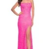 La Femme 32423 Formal Prom Dress -SIMPLY DRESS SALE 32423 NeonPink F