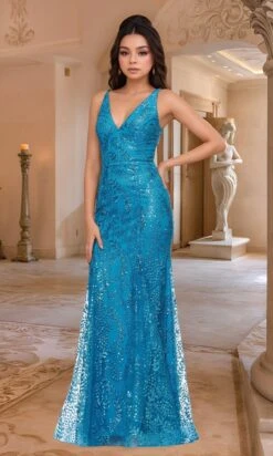 Blondie Nites Long Formal Dress 3878bn