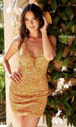 Short Homecoming Dress By Primavera 3898