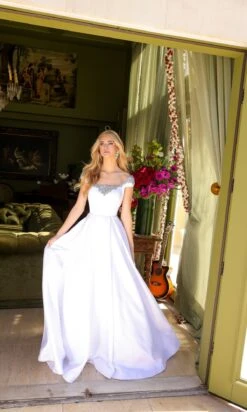 Ava Presley Long Formal Dress 39322 -SIMPLY DRESS SALE 39322WHITE0318