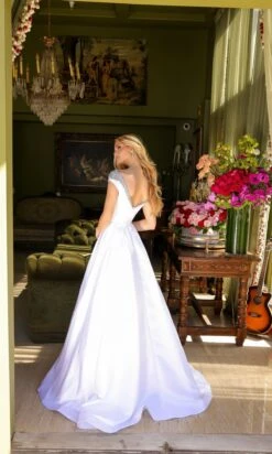 Ava Presley Long Formal Dress 39322 -SIMPLY DRESS SALE 39322WHITE0360