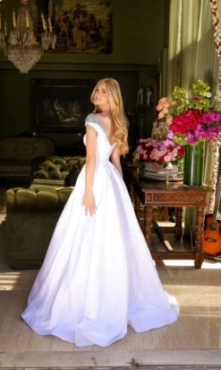 Ava Presley Long Formal Dress 39322 -SIMPLY DRESS SALE 39322WHITE0370