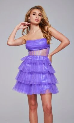 Jovani Short Party Dress 39666 -SIMPLY DRESS SALE 39666 12