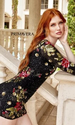 Short Homecoming Dress By Primavera 4014