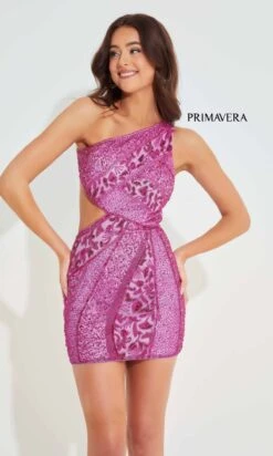 Primavera Short Party Dress 4228 -SIMPLY DRESS SALE 4228LILAC02