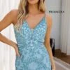 Primavera Short Party Dress 4247 1 Primavera Short Party Dress 4247 -SIMPLY DRESS SALE 4247POWDERBLUE0063