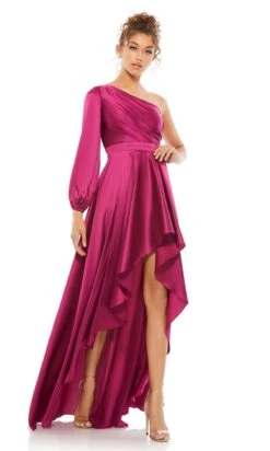 Mac Duggal Long Formal Dress 49141 -SIMPLY DRESS SALE 49141 Berry AB