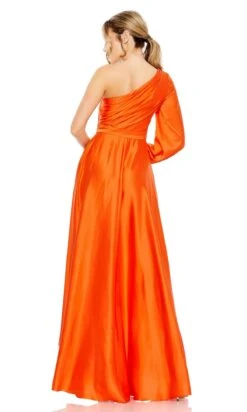 Mac Duggal Long Formal Dress 49141 -SIMPLY DRESS SALE 49141 Orange BK