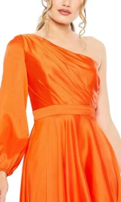 Mac Duggal Long Formal Dress 49141 -SIMPLY DRESS SALE 49141 Orange CL