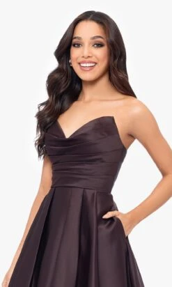 Blondie Nites Short Party Dress 4914bn 30 Blondie Nites Short Party Dress 4914bn -SIMPLY DRESS SALE 4914BN BROWN 0765 1 1