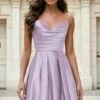 Blondie Nites Short Party Dress 4914bn -SIMPLY DRESS SALE 4914BN MAUVE