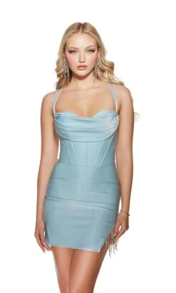 Alyce Short Party Dress 4919 -SIMPLY DRESS SALE 4919 SKYBLUE 3