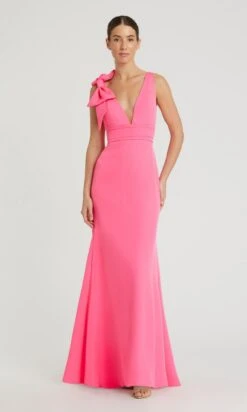Mac Duggal Long Formal Dress 49454 -SIMPLY DRESS SALE 49454 CandyPink AB