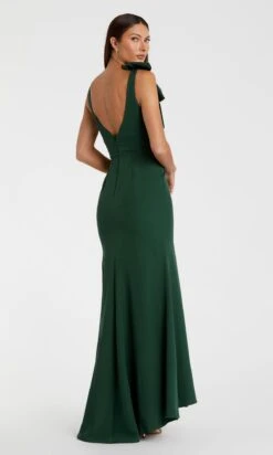 Mac Duggal Long Formal Dress 49454 -SIMPLY DRESS SALE 49454 Emerald BK