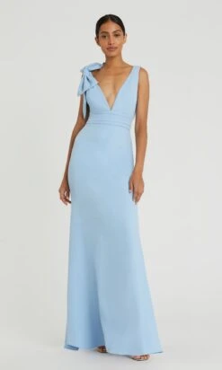 Mac Duggal Long Formal Dress 49454 -SIMPLY DRESS SALE 49454 PowderBlue AB