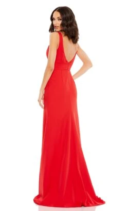 Mac Duggal Long Formal Dress 49454 -SIMPLY DRESS SALE 49454 Red BK