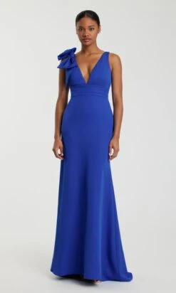 Mac Duggal Long Formal Dress 49454 -SIMPLY DRESS SALE 49454 RoyalBlue AB