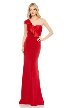 Mac Duggal Long Formal Dress 49547 -SIMPLY DRESS SALE 49547 Red AB