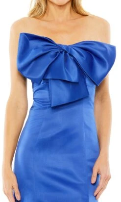 Mac Duggal Long Formal Dress 49701 -SIMPLY DRESS SALE 49701 Cobalt CL