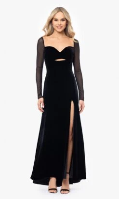 Blondie Nites Long Formal Dress 5040bn -SIMPLY DRESS SALE 5040BN BLACK 1446 f3c62379 2b19 464c 9af8 7c5d92120667