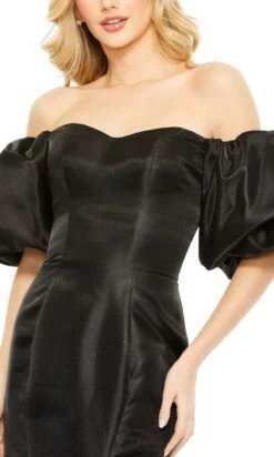 Mac Duggal Long Formal Dress 50677 -SIMPLY DRESS SALE 50677 Black CL