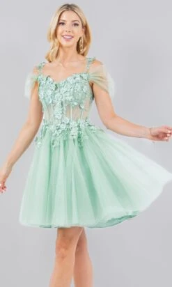 Cinderella Couture Short Party Dress 5134j
