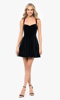 Blondie Nites Short Party Dress 5177bn -SIMPLY DRESS SALE 5177BN BLACK HOT 1785 1