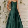 Blondie Nites Long Formal Dress 5446bn -SIMPLY DRESS SALE 5446BN HUNTER 0966 Brooklyn Rustic Bloom