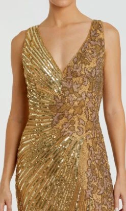 Mac Duggal Long Formal Dress 5473 -SIMPLY DRESS SALE 5473 Gold CL 3238730d 78db 43be a738 45ca7f2cb5c6