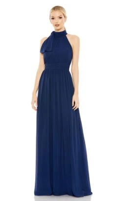 Mac Duggal Long Formal Dress 55035 -SIMPLY DRESS SALE 55035 Midnight AB