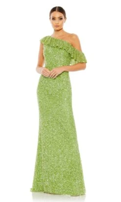 Mac Duggal Long Formal Dress 5611 -SIMPLY DRESS SALE 5611 KeyLime AB