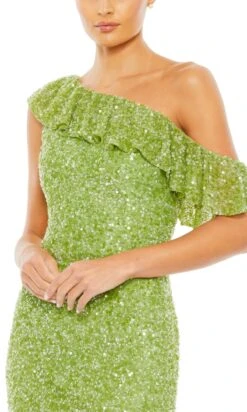 Mac Duggal Long Formal Dress 5611 -SIMPLY DRESS SALE 5611 KeyLime CL