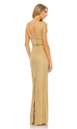 Mac Duggal Long Formal Dress 5625 17 Mac Duggal Long Formal Dress 5625 -SIMPLY DRESS SALE 5625 Gold BK