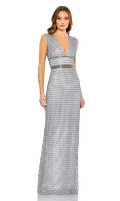 Mac Duggal Long Formal Dress 5625 13 Mac Duggal Long Formal Dress 5625 -SIMPLY DRESS SALE 5625 Silver AB