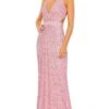 Mac Duggal Long Formal Dress 5686 -SIMPLY DRESS SALE 5686 Rose AB