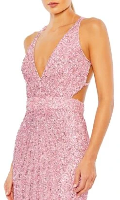 Mac Duggal Long Formal Dress 5686 -SIMPLY DRESS SALE 5686 Rose CL