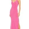 Mac Duggal Long Formal Dress 67812 -SIMPLY DRESS SALE 67812 CandyPink AB