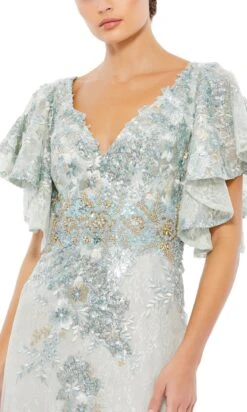 Mac Duggal Long Formal Dress 67842 13 Mac Duggal Long Formal Dress 67842 -SIMPLY DRESS SALE 67842 Seafoam CL