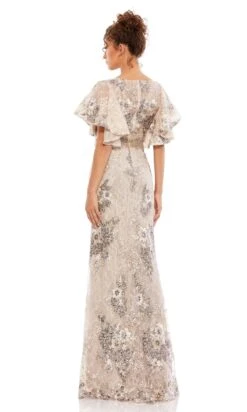 Mac Duggal Long Formal Dress 67842 14 Mac Duggal Long Formal Dress 67842 -SIMPLY DRESS SALE 67842 Taupe BK