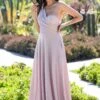 Atria A-Line Long Formal One-Shoulder Dress 6812H -SIMPLY DRESS SALE 6812H