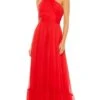 Mac Duggal Long Formal Dress 68209 -SIMPLY DRESS SALE 68209 Red AB