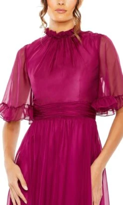 Mac Duggal Long Formal Dress 68229 -SIMPLY DRESS SALE 68229 Raspberry CL