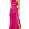 Mac Duggal Long Formal Dress 68485 -SIMPLY DRESS SALE 68485 Magenta AB