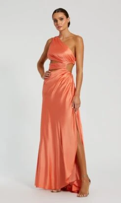Mac Duggal Long Formal Dress 68485 18 Mac Duggal Long Formal Dress 68485 -SIMPLY DRESS SALE 68485 Orange AB