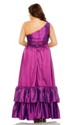 Mac Duggal Long Plus-Size Formal Dress 68527 -SIMPLY DRESS SALE 68527 Ultraviolet BK