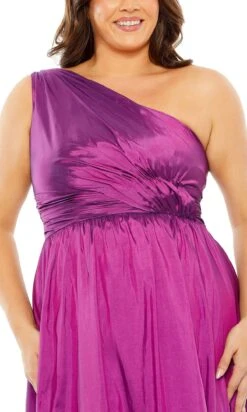 Mac Duggal Long Plus-Size Formal Dress 68527 -SIMPLY DRESS SALE 68527 Ultraviolet CL