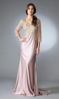 Amelia Couture Long Formal Dress 7039 -SIMPLY DRESS SALE 7039 2