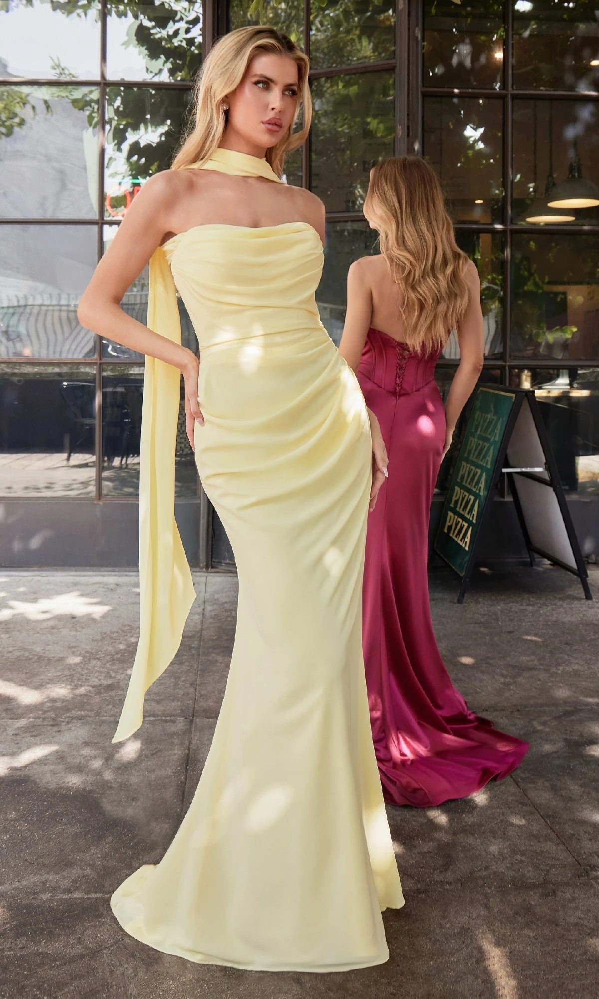 Ladivine Long Formal Dress 7433 12 Ladivine Long Formal Dress 7433 - Image 10